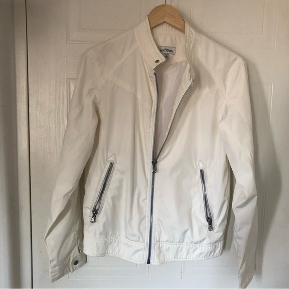 La Château White Bomber Jacket - Picture 6 of 12